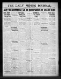 The Daily Mining Journal, 1915-09-01