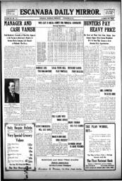 Escanaba Daily Mirror, 1910-11-10