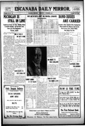 Escanaba Daily Mirror, 1910-11-09