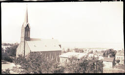 Church in City Landscape