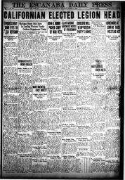 The Escanaba Daily Press, 1923-10-20