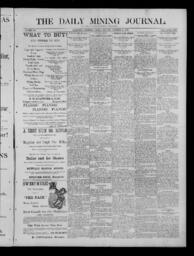 The Daily Mining Journal, 1885-12-29