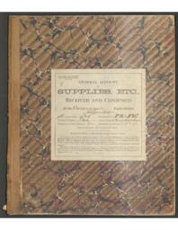 Ontonagon Lighthouse General Account of Supplies, 1902-1904