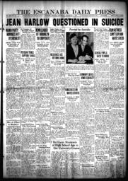 The Escanaba Daily Press, 1932-09-07