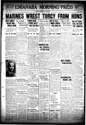 Escanaba Morning Press, 1918-06-09