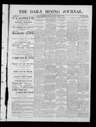 The Daily Mining Journal, 1886-01-12