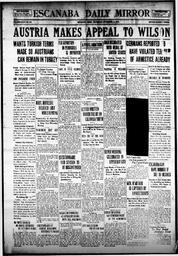 Escanaba Daily Mirror, 1918-11-14