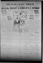 Escanaba Daily Mirror, 1921-05-27