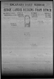 Escanaba Daily Mirror, 1922-02-18