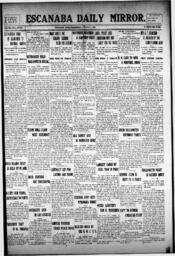 Escanaba Daily Mirror, 1911-11-01