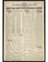 The Northern College News, 1933-01-03