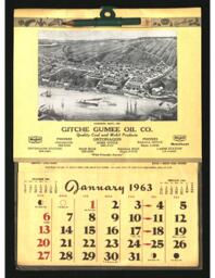 Gitche Gumee Oil Company Calendar