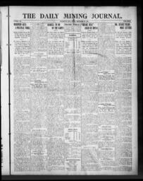 The Daily Mining Journal, 1908-09-25