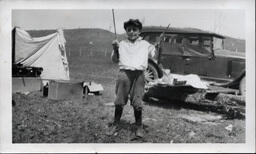 Young Tom Ross with Fishing Gear (2 of 2)