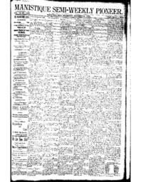 Manistique Semi-Weekly Pioneer, 1893-11-22