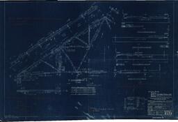 Champion Copper Company Engine House Roof Trusses Plan (1 of 2)