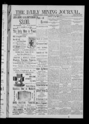 The Daily Mining Journal, 1890-06-25