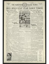 The Northern College News, 1940-01-26